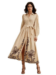 women-dresses-Cotton Blend